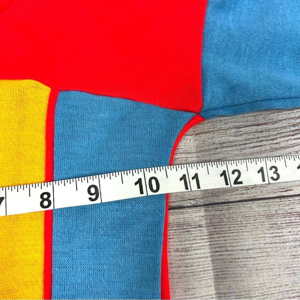 Vintage Shirtees Baby Colorblock Sleeper Size 12M 70s 80s Retro (Runs Small)